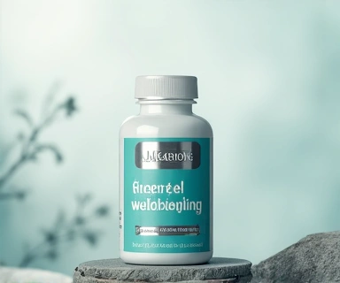 Jakarion Overall Well-being bottle, calming design.