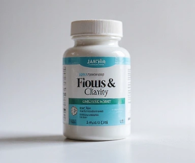 Jakarion Focus & Clarity bottle, sharp design.
